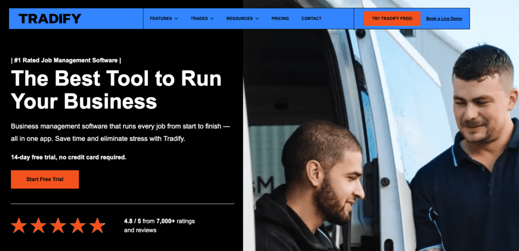 Tradify - Best Job Management Software for Tradesmen