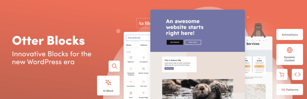 Otter Blocks – Gutenberg Blocks, Page Builder for Gutenberg Editor