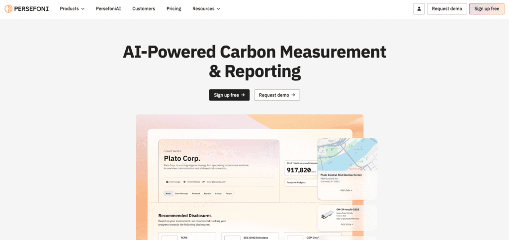 Persefoni - Best Carbon Accounting Software